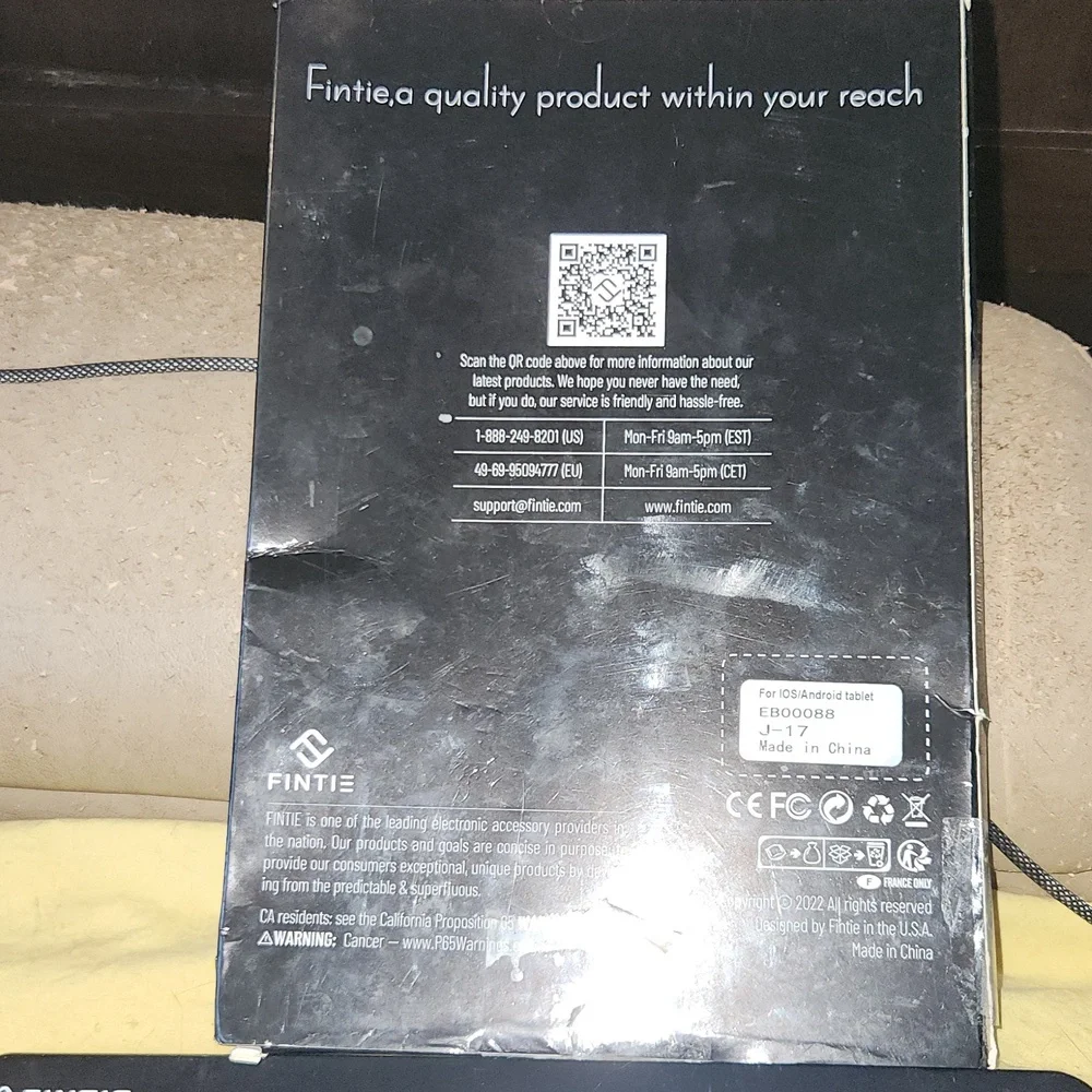 Fintie Black Wireless Tablet Keyboard
